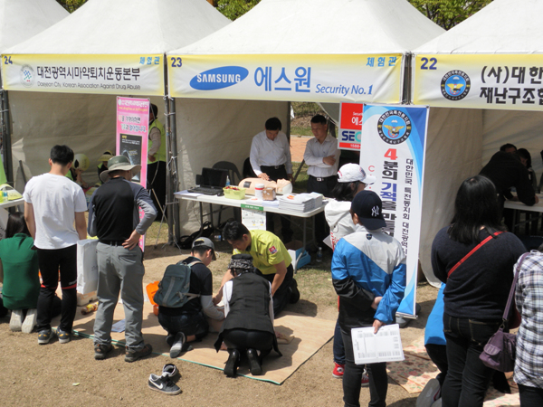 대전 제1회 NGO축제 행사 심폐소생술 체험부스 운영